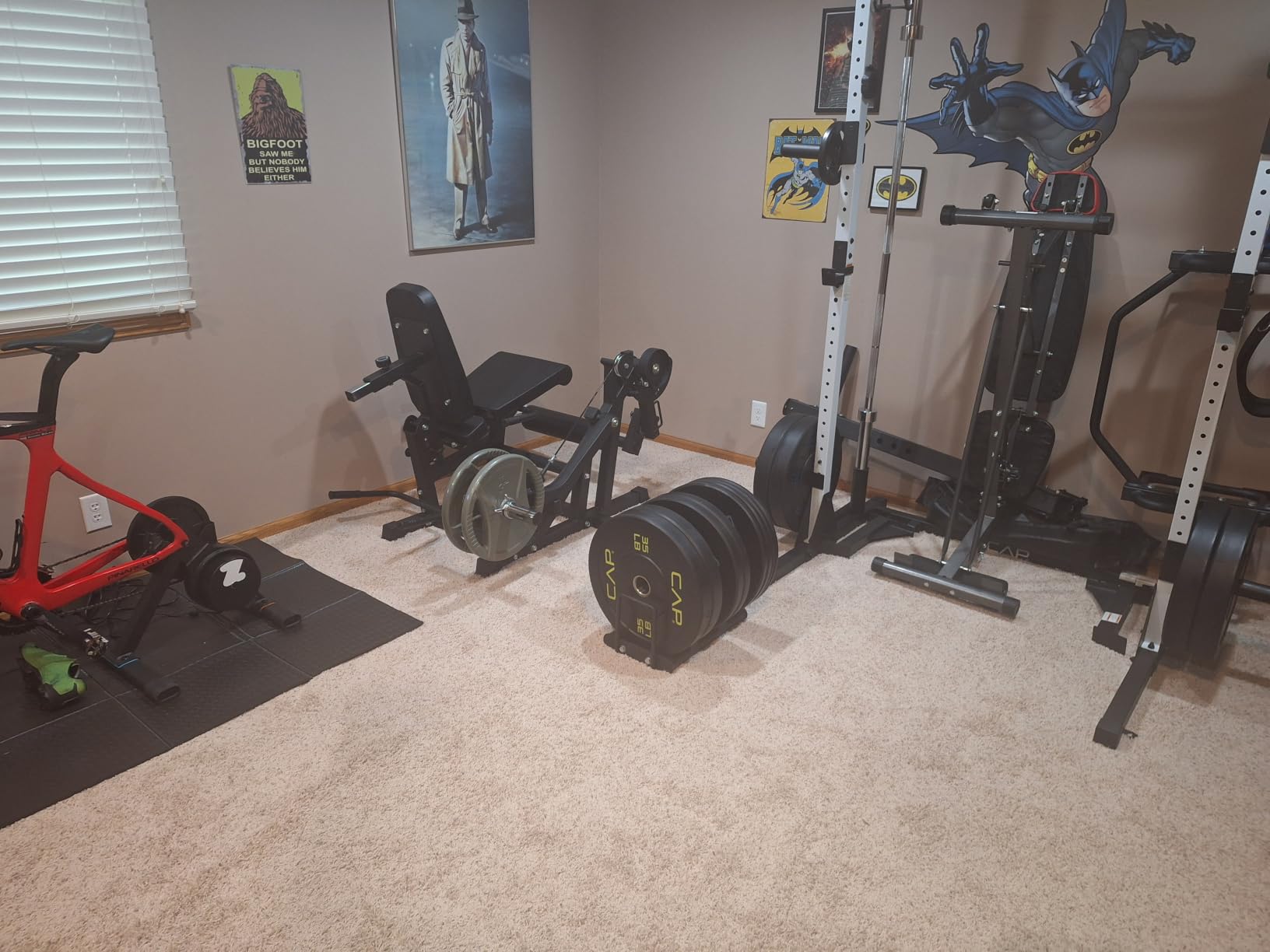 LIONSCOOL Leg Extension and Curl Machine V4.0, 800lbs Weight Capacity | Seated Leg Extension, Lying/Prone Leg Curl, 2-Inch Plate Loaded Cable Strength Training Equipment, Home Gym Thigh Workout customer photo 1