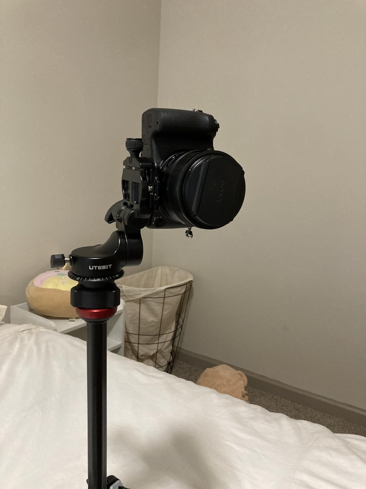 UTEBIT Tripod Fluid Head Tilt Head with Arca Swiss Quick Release Plate customer photo 1