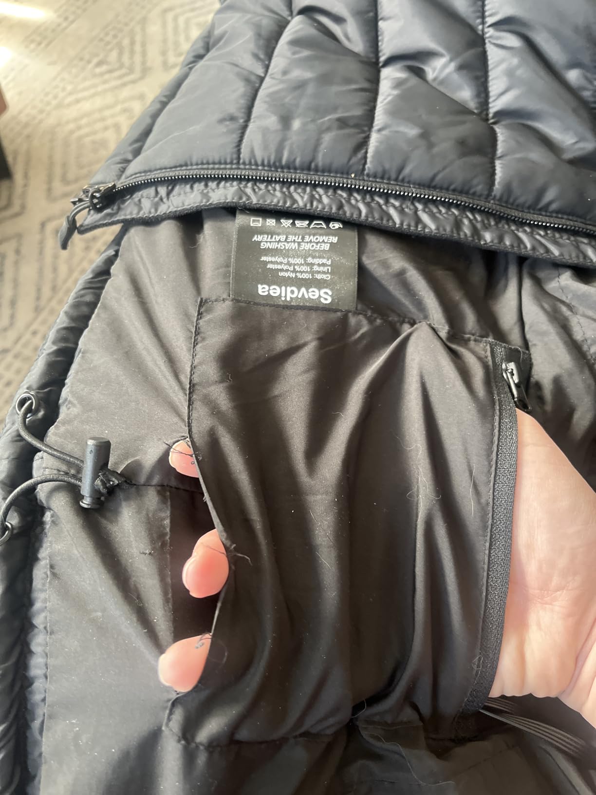 Men's Heated Vest with Battery Pack Included 16000mAh 7.4V, Warming Heated Vest for Men, Heating Vests for Cycling customer photo 1