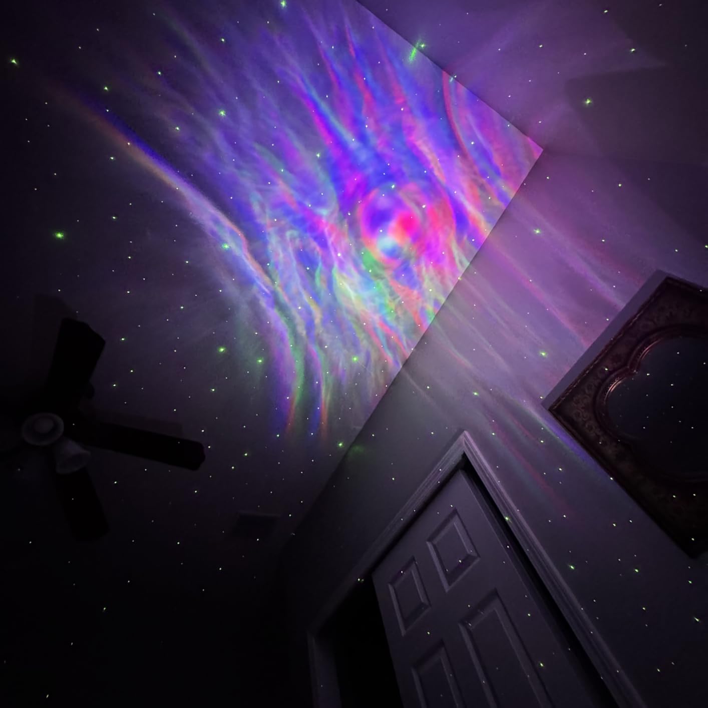 Star Projector Galaxy Projector for Bedroom, White Noise Bluetooth Speaker customer photo 2