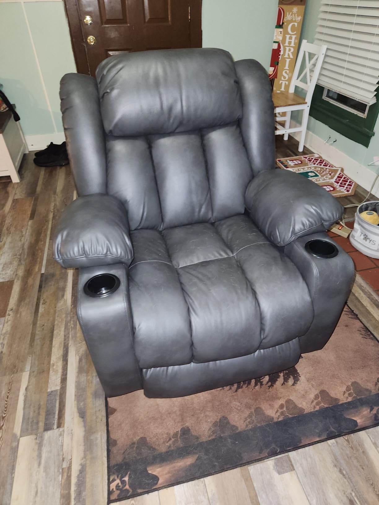 PARKOL Stand Assist Power Lift Recliner Chair for Limited Mobility Elderly customer photo 2