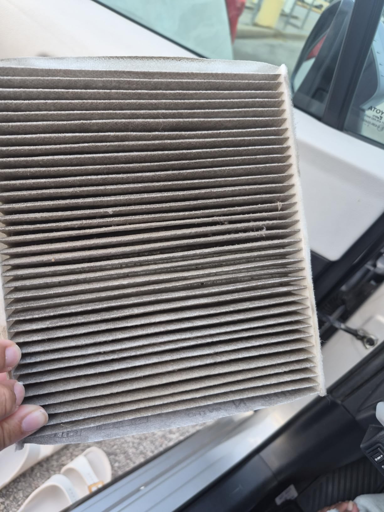 2PCS Cabin Air Filter with Activated Carbon for Tesla Model 3 (2017-2026), Model Y (2020-2026), OE# 1107681-00-A, CF12774, XC11952C, CF774 customer photo 2