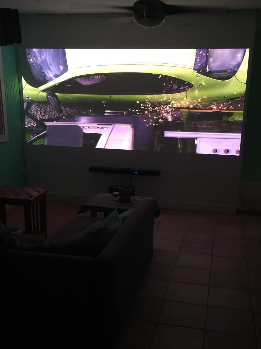 Valerion VisionMaster Max 4K Laser Projector, 3500 ISO Lumens, Anti-RBE, Speckle-Reduction, Flagship Black Level, 0.9–1.5:1 Optical Zoom, 300