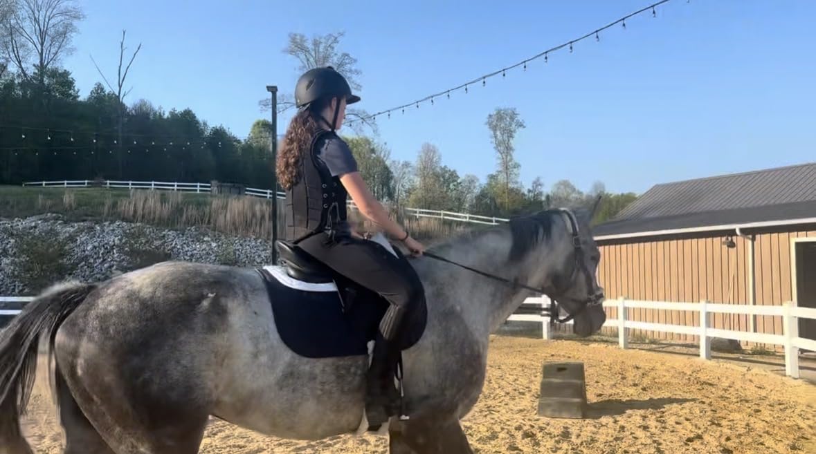 Equestrian Vest Women Men Horse Riding Safety Vest Body Protective Horse Back Show Protective Gear Accessories customer photo 1
