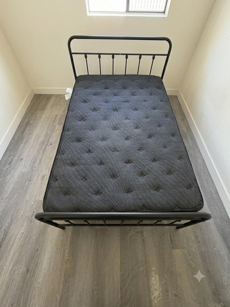 Short Queen Mattress,12 Inch Cooling Gel Memory Foam - Medium Firm Hybrid RV Mattress in a Box,Fiberglass-Free, Soft Knit Cooling Cover, Motion Isolation, CertiPUR-US Certified customer photo 2