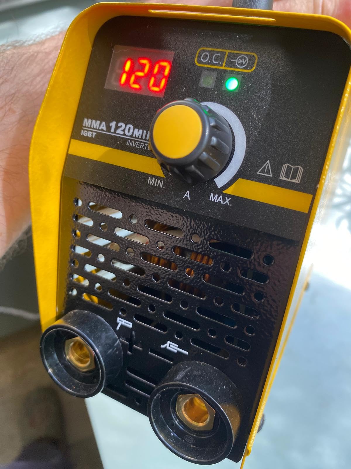 Stick Welder, 2026 Newest [Large LED Display] ARC 200Pro Welding Machine 110V/220V 200A with Synergic Control, IGBT Inverter Portable Welder Machine with Hot Start, Arc force and Anti-Stick customer photo 2