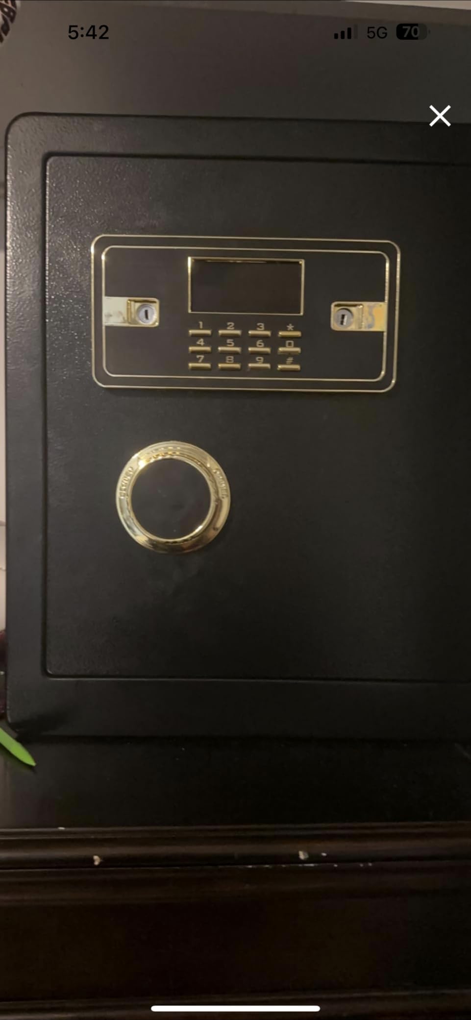 5.6 Cuft Drop Safe Box for Business, Money Safe with Quick Place Drop Slot customer photo 2