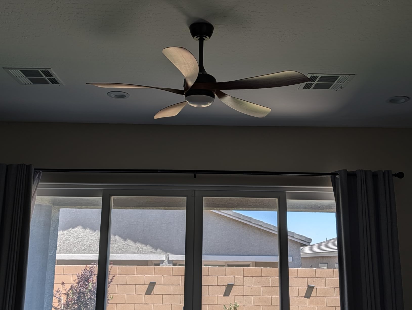 Sofucor 42 Inch Smart Ceiling Fan with Light, 5 ABS Blades customer photo 1
