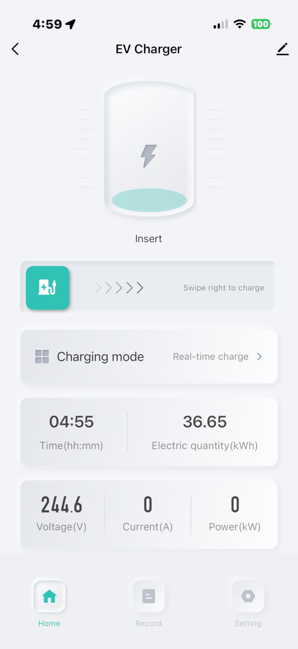 Level 2 EV Charger 32Amp with WiFi APP/Plug-Play, 240V NEMA 14-50P Plug, 25FT Cable with ETL Certified, Portable Electric Vehicle Charging Stations EVSE J1772 Connector customer photo 1