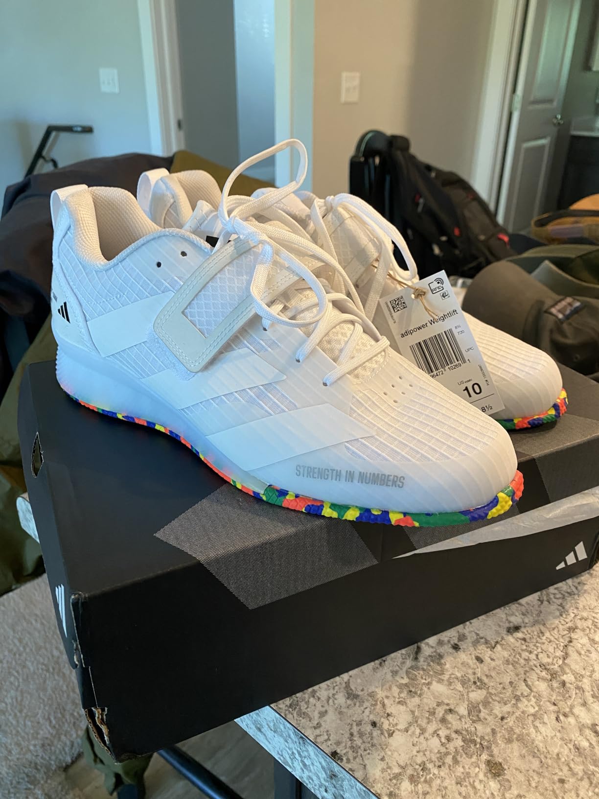 Men's Adipower Weightlifting III Shoe customer photo 2
