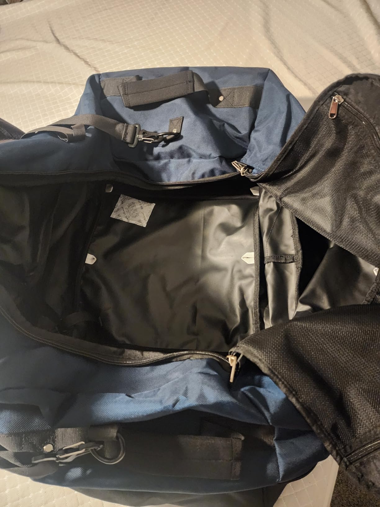 Rolling Duffle Bag with Wheels,110L/140L Expandable Soft-Sided Foldable Duffle Bag with 2 Rubber Wheels,Packable 32