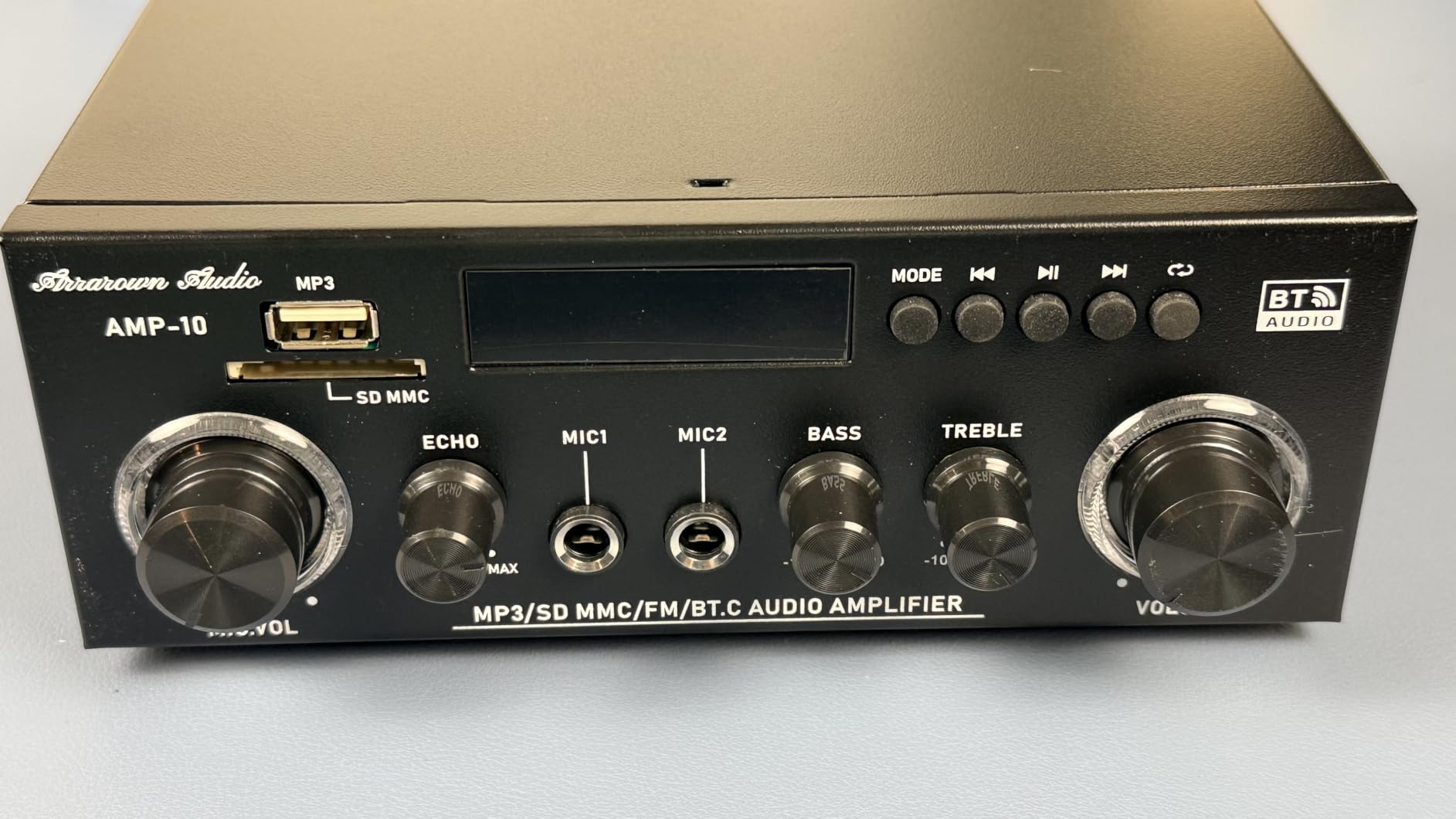 AMP 10 Bluetooth Amplifier, Home Stereo Receiver with FM, 2CH customer photo 1
