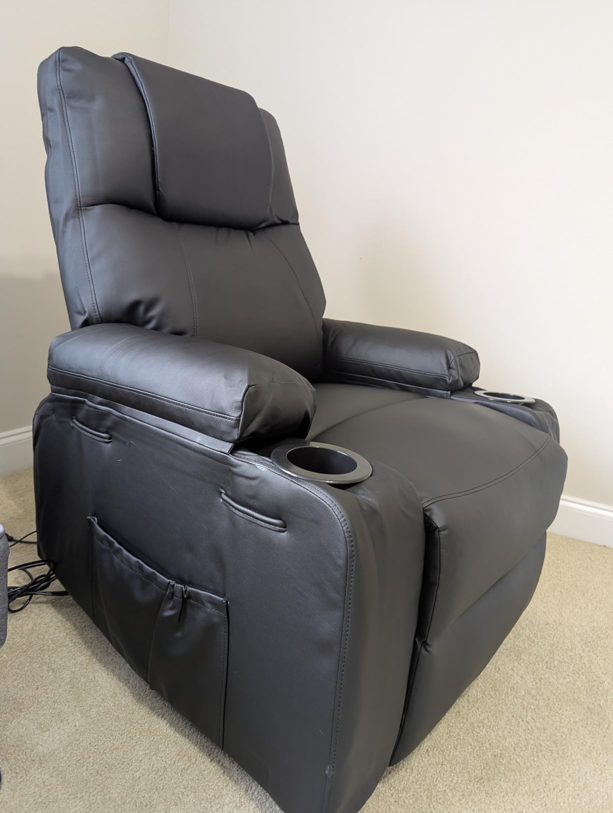 Power Lift Recliner Electric Chair for Elderly with USB Charge Port, Black customer photo 1