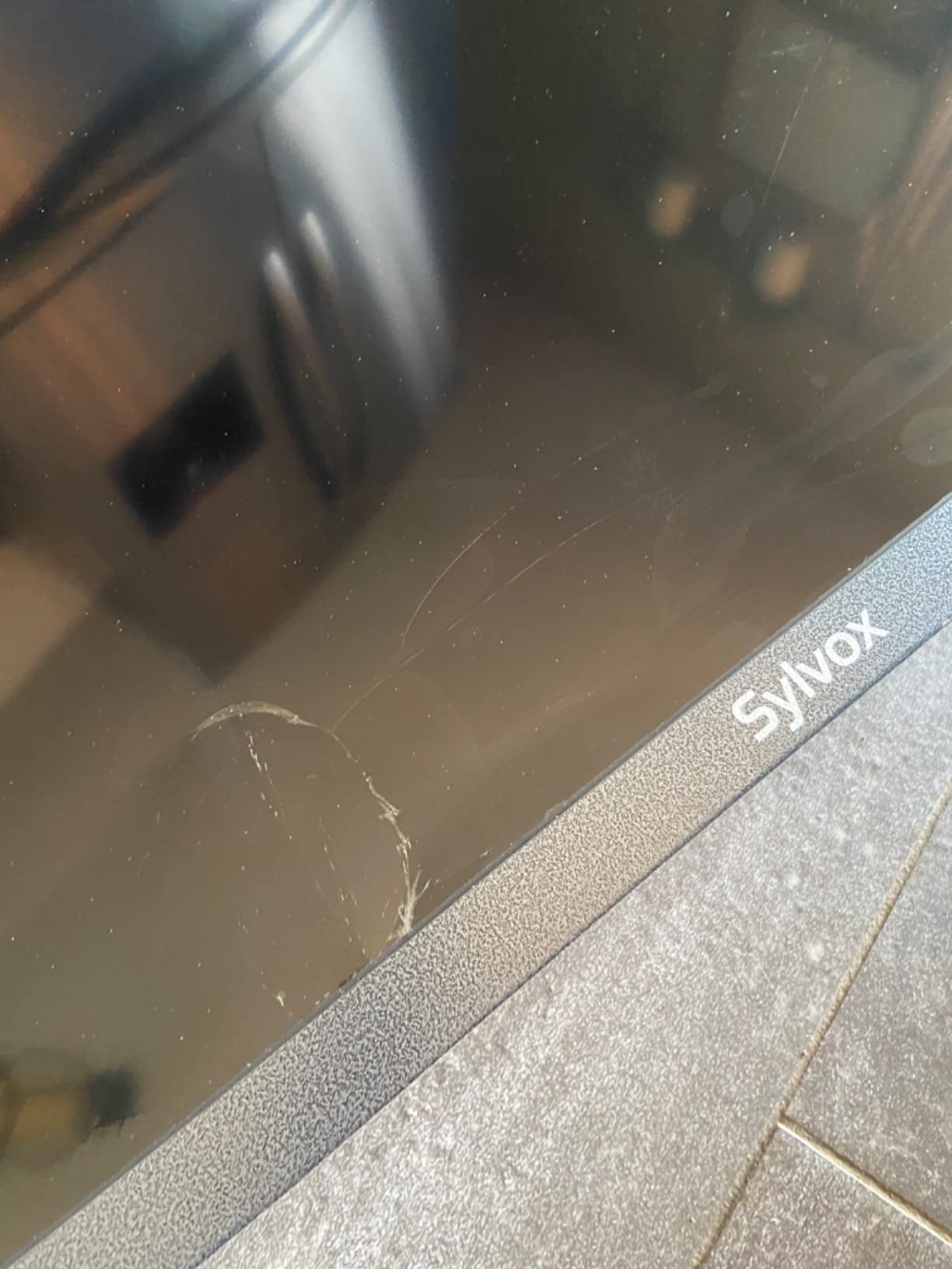 SYLVOX Outdoor TV, 55 inch Full Sun TV 2000 nits, Ultra-Narrow Bezel customer photo 2