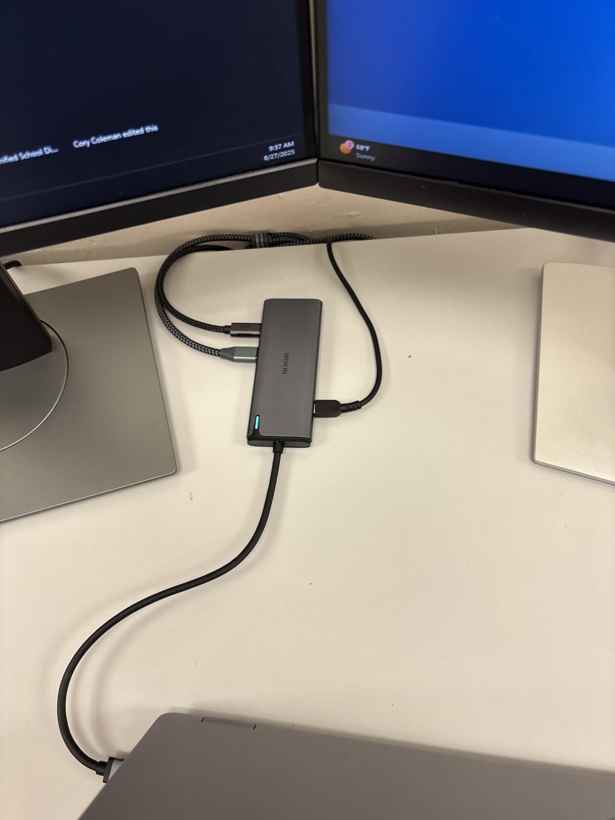 MOKiN USB C Docking Station Dual Monitor 2 HDMI for Dell/HP/Lenovo Laptop customer photo 2