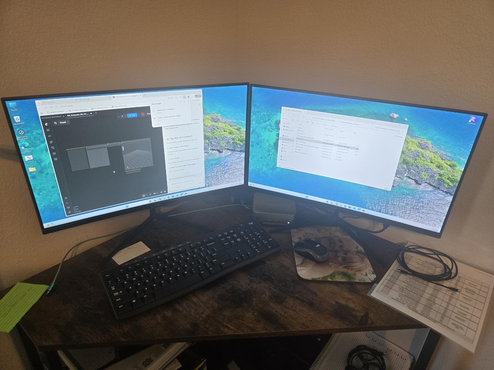 34 Inch Ultrawide Curved Gaming Monitor, 180Hz, Height Adjustable | WQHD 3440x1440, 1500R, 4000:1, 127% sRGB, FreeSync, 16.7M, Curvature & 178° Viewing Angle, Base for Computer, Business customer photo 1