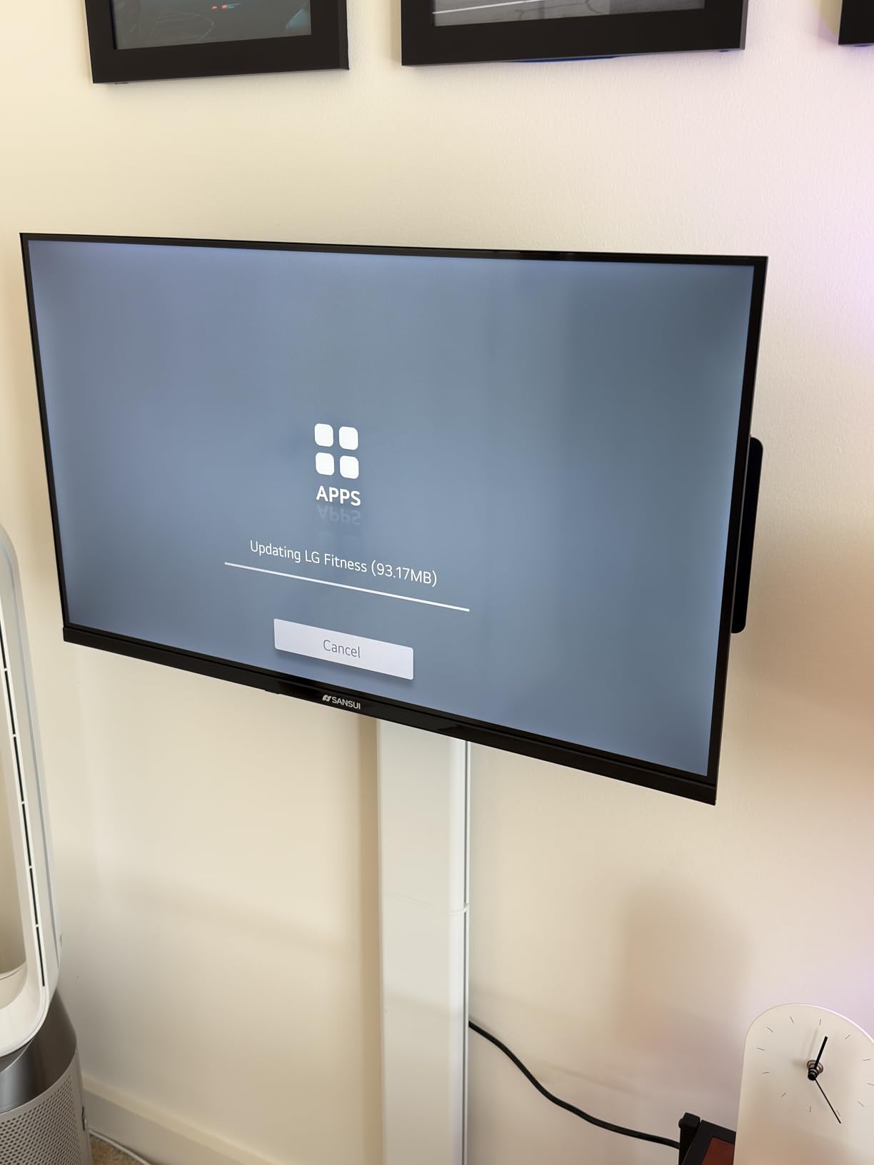 SANSUI 32 inch FHD Smart WebOS TV|Frameless Screen with chromecast Built in customer photo 1