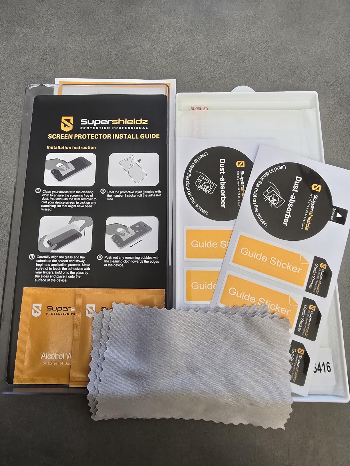 Supershieldz (3 Pack) Designed for Samsung (Galaxy S26 Ultra) Tempered Glass Screen Protector, Anti Scratch, Bubble Free customer photo 2