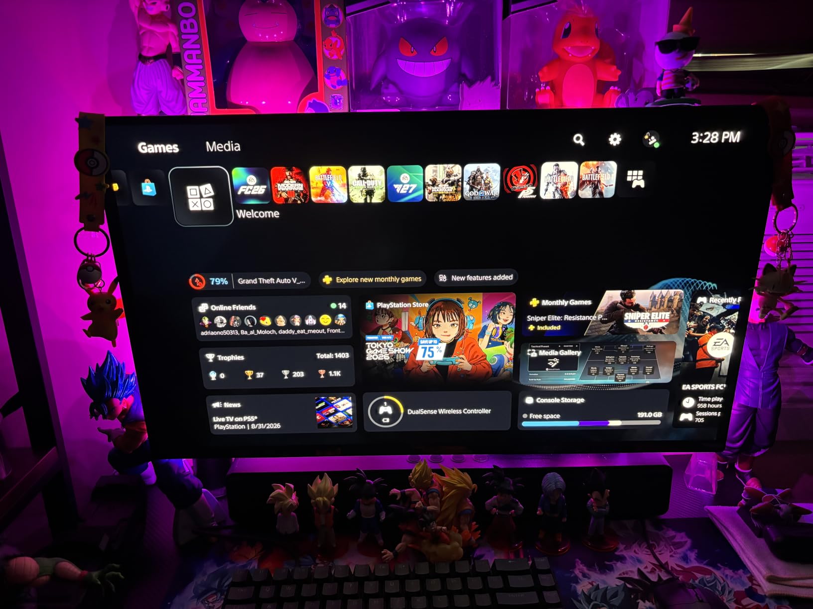 Acer Predator 26.5in QHD 2560x1440 QD-OLED 240Hz Gaming Monitor X27U W1 customer photo 1