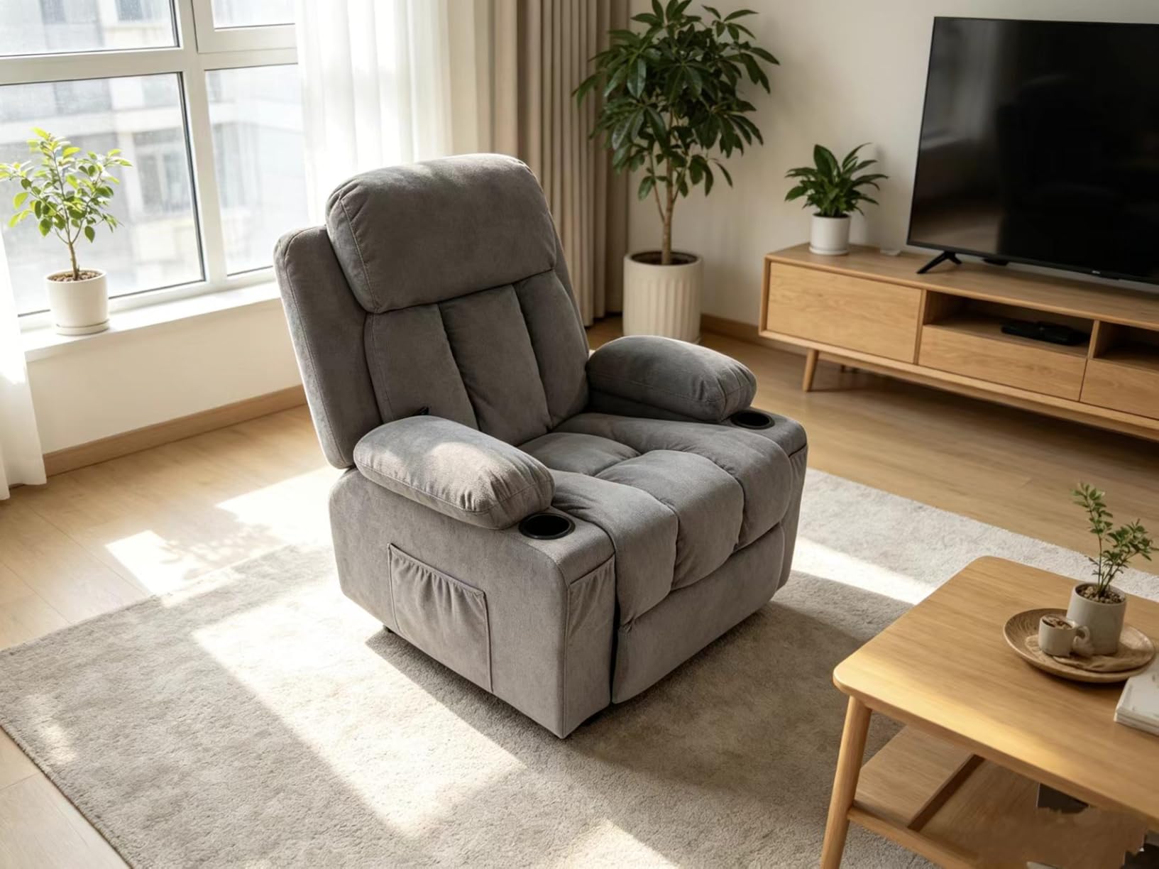 Power Lift Recliner Chair with Heat and Massage customer photo 2
