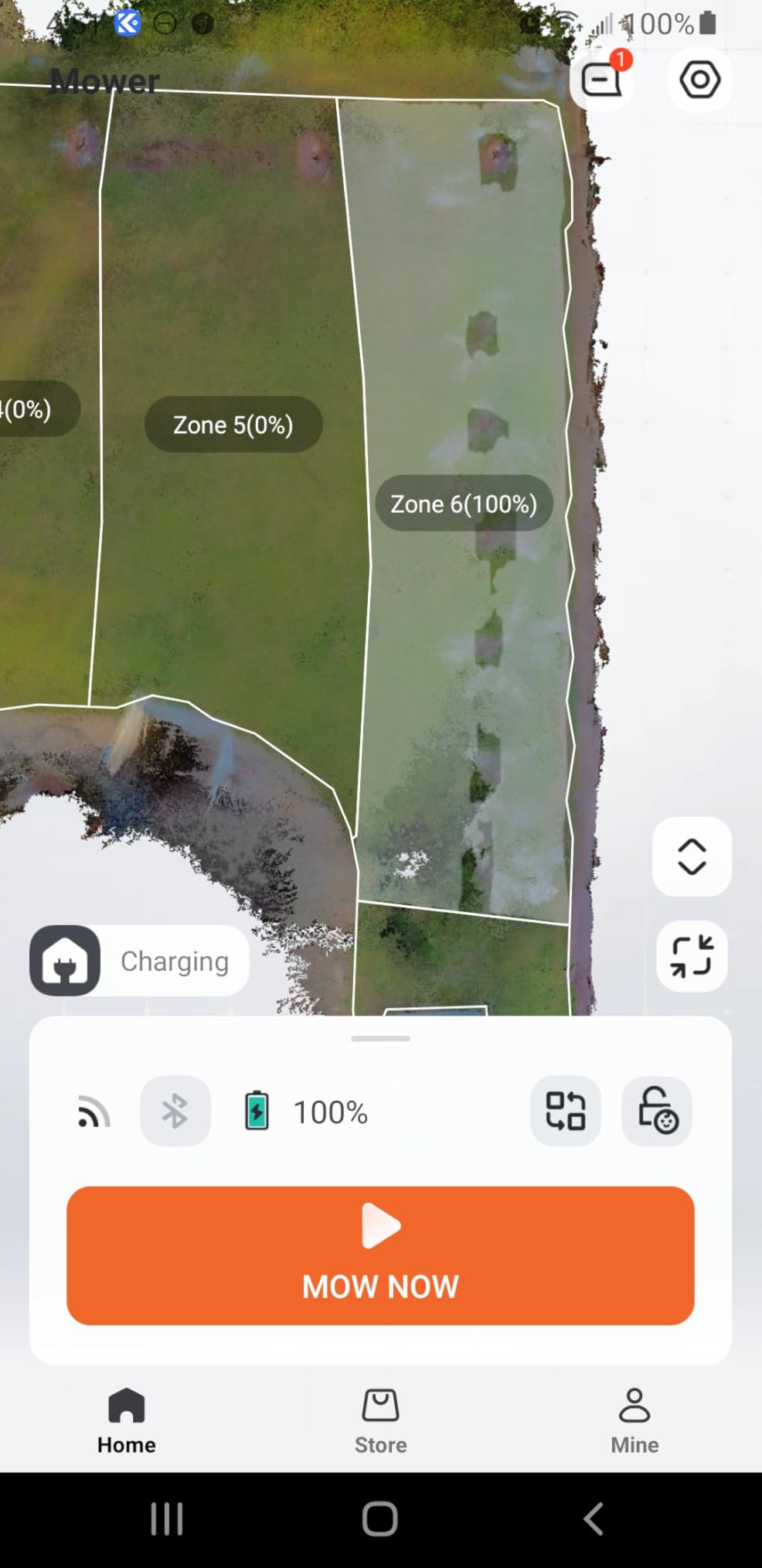 Segway Navimow i215 LiDAR Robot Lawn Mower, Wire Free Robotic Lawn Mower for 0.37 Acre, LiDAR & Vision Dual Fusion, Auto Mapping, Off-Road Wheels for 45% Slopes, Quiet 59 dB(A) Mowing customer photo 1