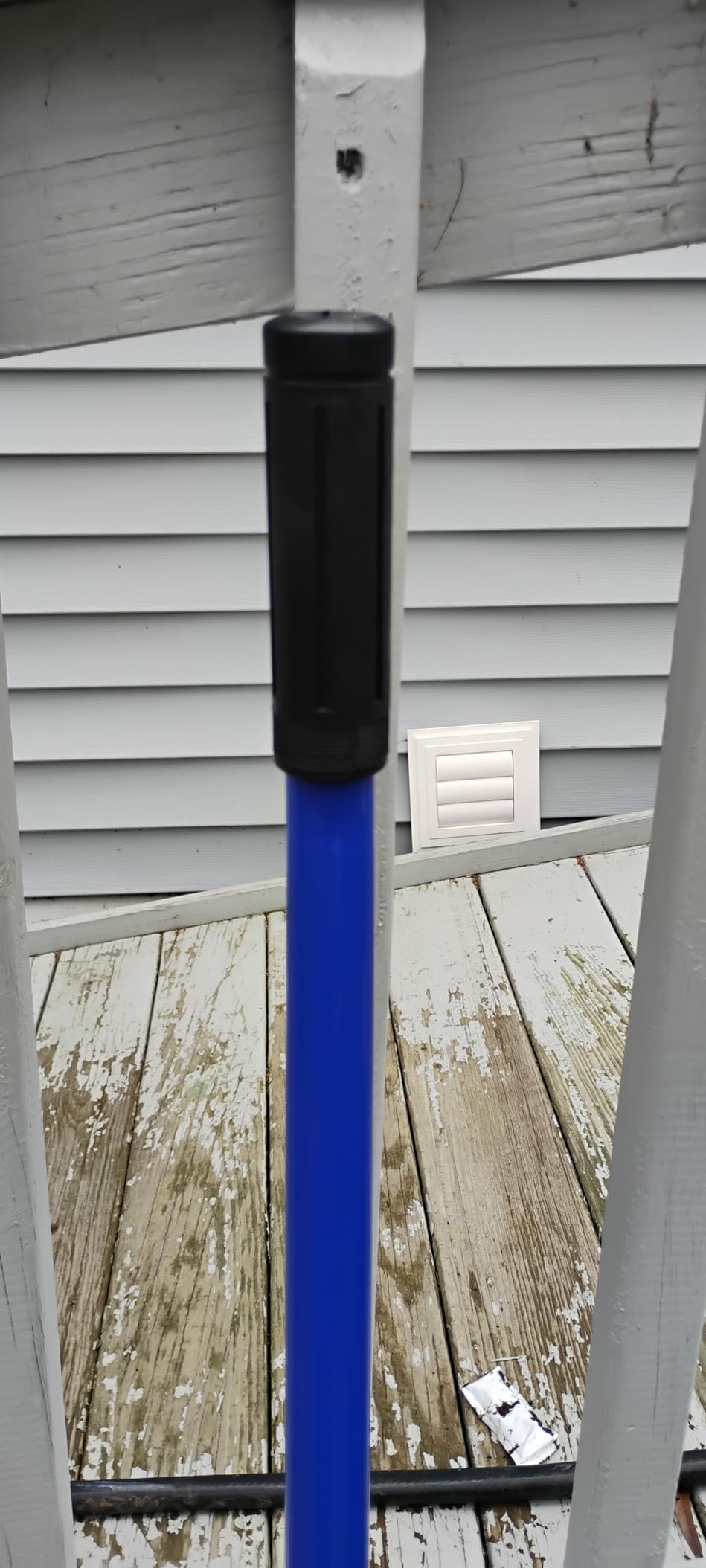 56'' Heavy Duty Broadfork for All the Soils, Detachable Design Pitchfork, 5 Sharp and Cambered 11'' Tines Bord Fork Garden Tool, Ergonomic Handles, Good Package, Easy Assembly, Blue. customer photo 1