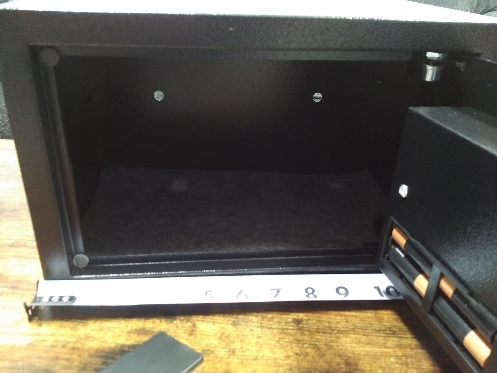 5.8 Cuft Biometric Depository Drop Safe for Business, Heavy Duty Safe Box | with Quick Place Drop Slot, Fingerprint Digital Keypad and Spare Key, Drop Safes for Business Retail Mail Church customer photo 1