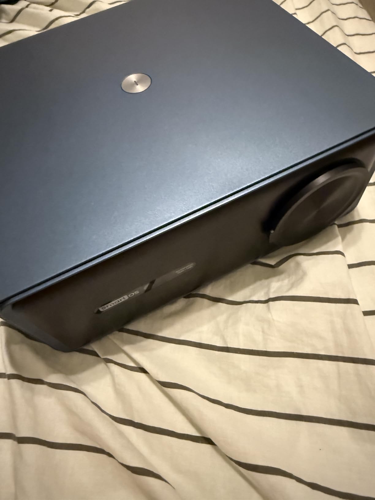 3000 ANSI Google TV Smart 4K Projector with 20W Speakers Blue customer photo 2