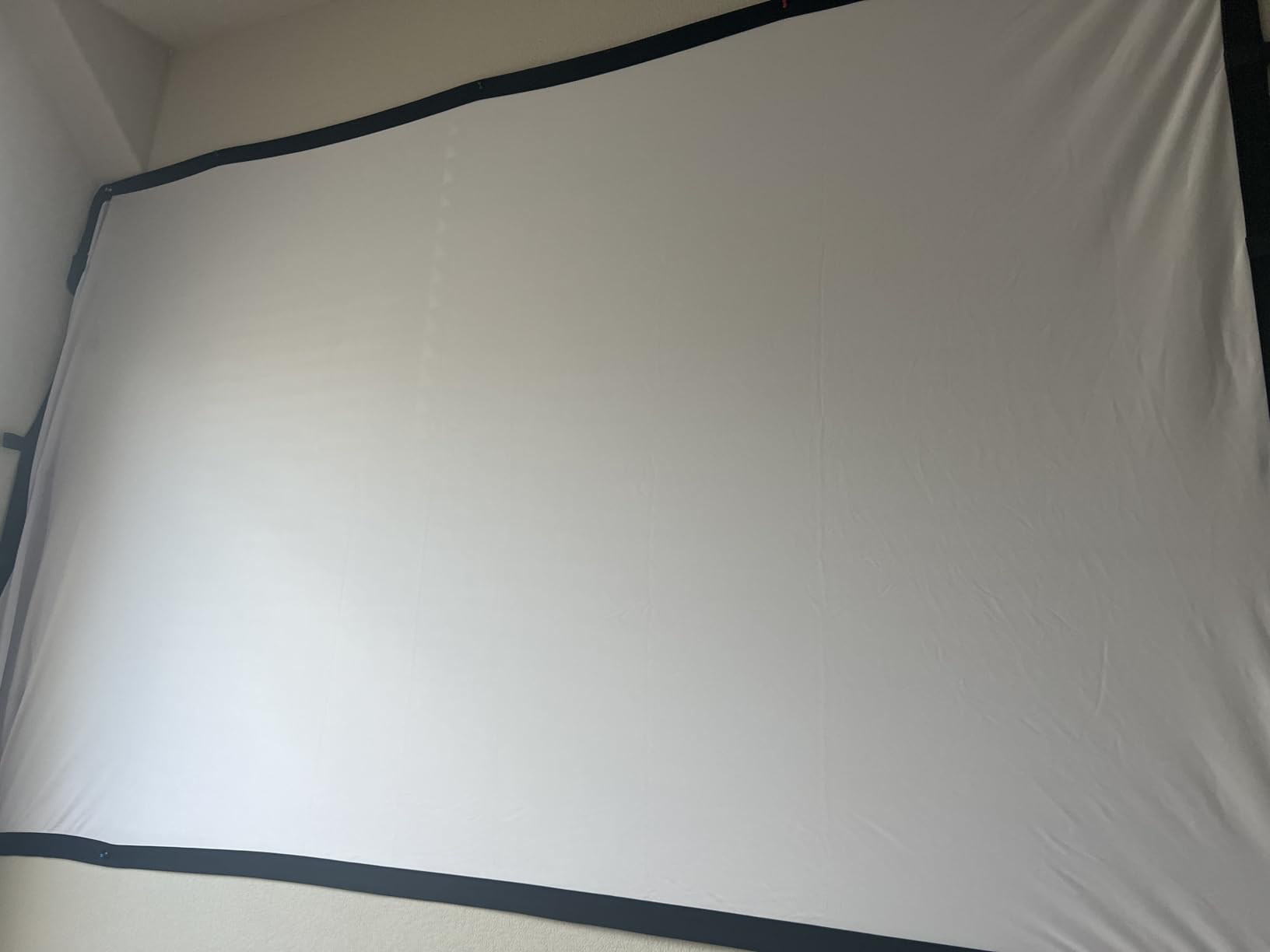 100 inch Projection Screen 16:9 Ambient Light Rejecting Portable Projector Movies Screens for Home Theater Outdoor Indoor Support Front Projection customer photo 1