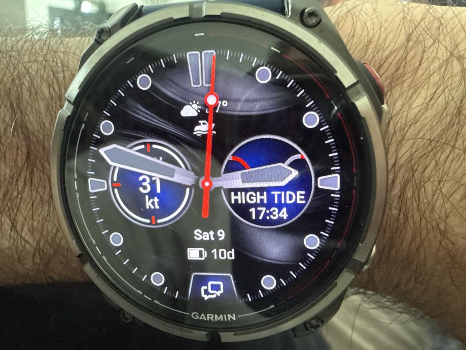 Garmin quatix 8 Pro, Nautical Smartwatch, inReach Technology, 47mm customer photo 2