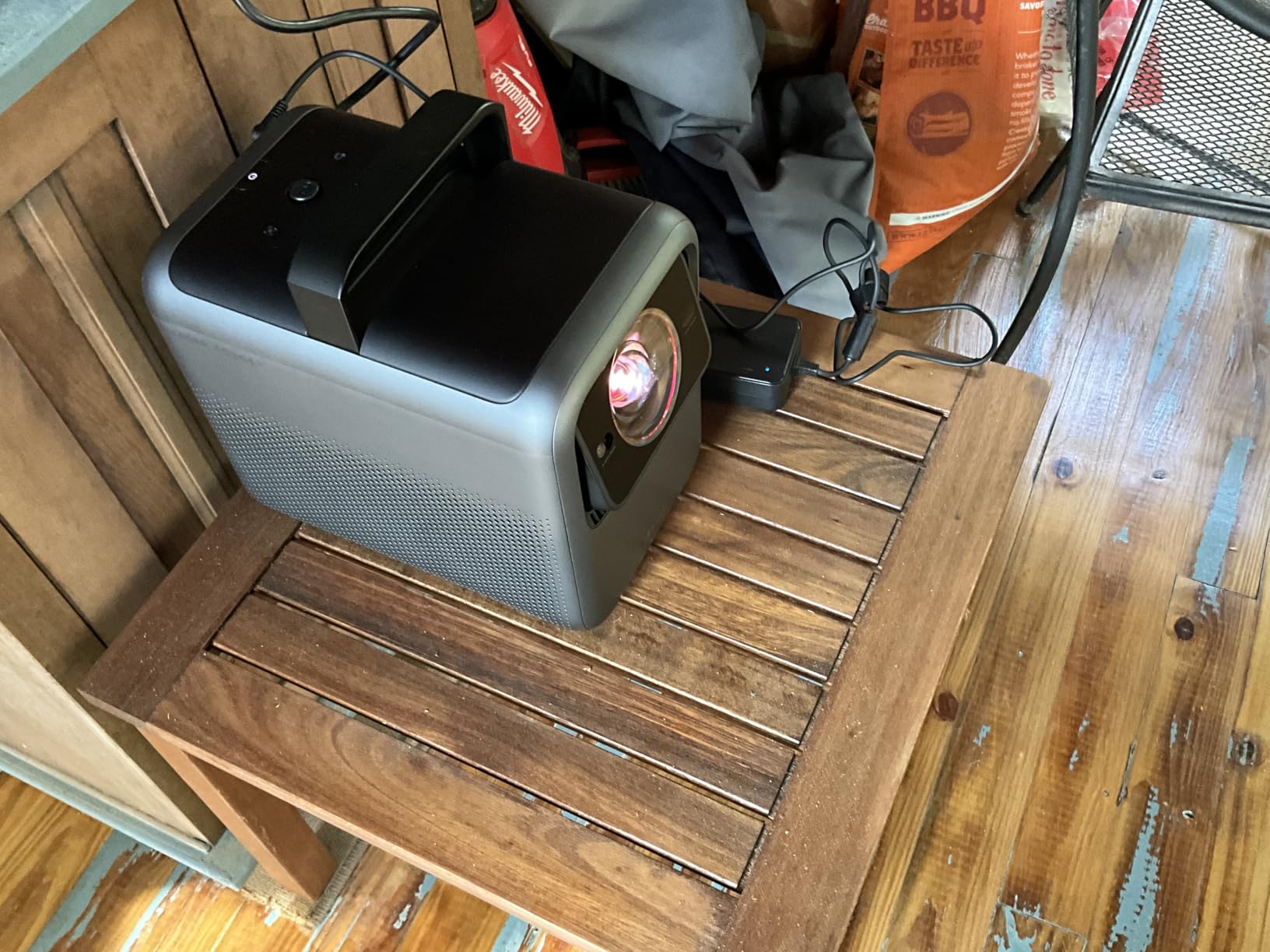 NEBULA X1 4K Triple-Laser Projector, Satellite Speakers, Smart AI customer photo 1