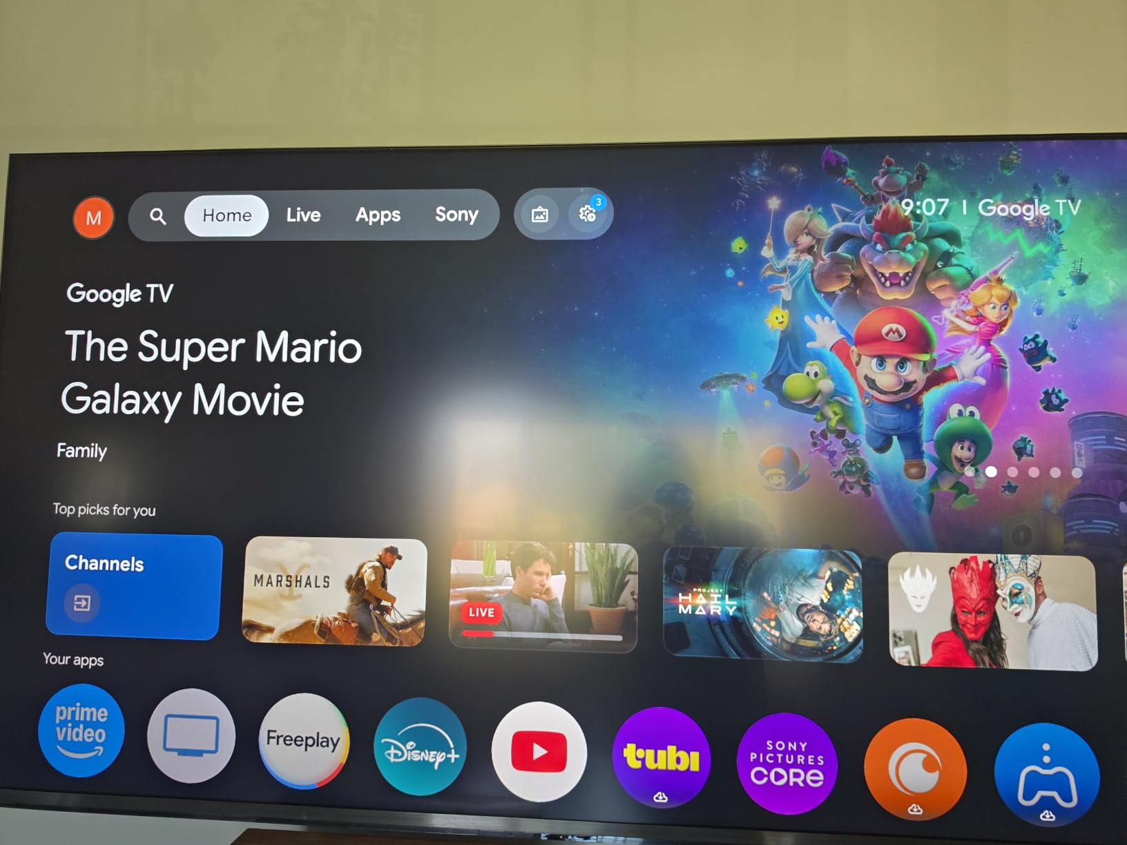 Sony 65 Inch BRAVIA 3 II LED 4K HDR Smart Google TV with Gemini K-65XR30M2 customer photo 1
