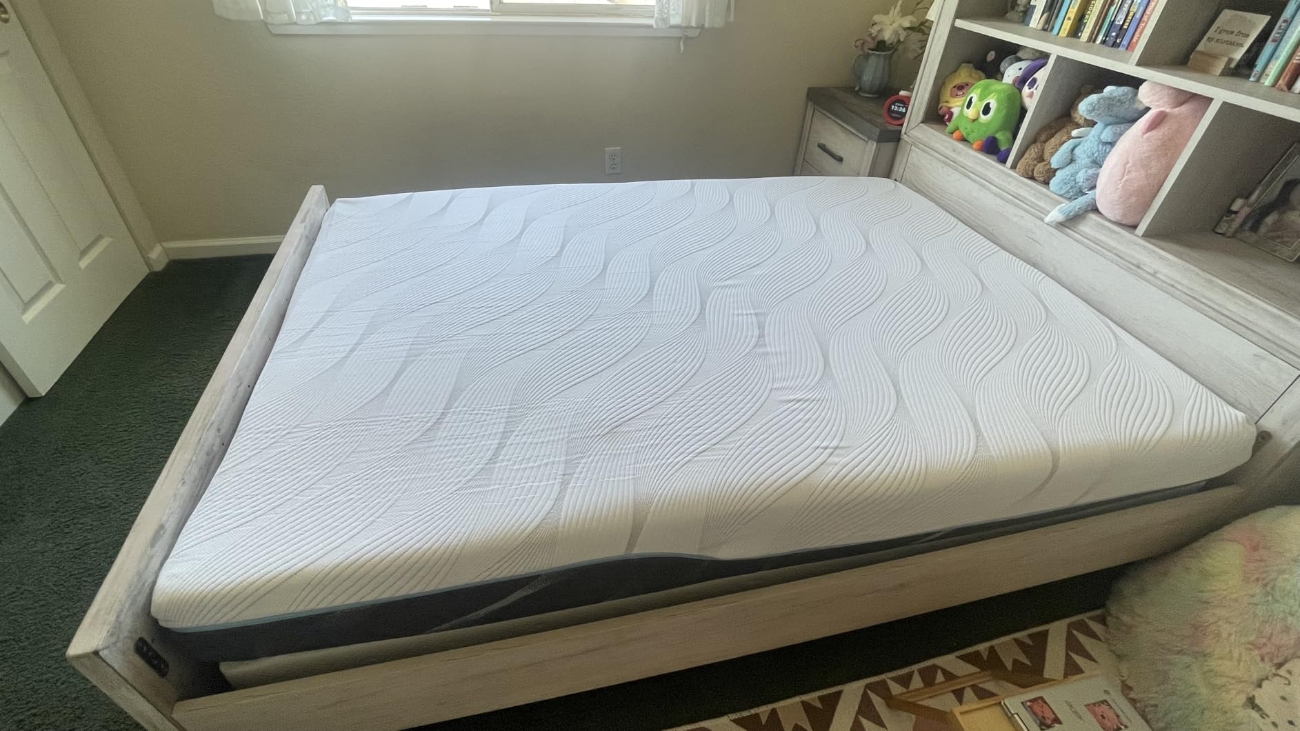 RV Mattress Short Queen 8-Inch: Medium Firm Memory Foam for Pressure Relief, Breathable Cool Gel Motion Isolating, Washable Fiberglass-Free Cover, CertiPUR-US Oeko-Tex Safety, Made in USA 75Lx60W customer photo 1