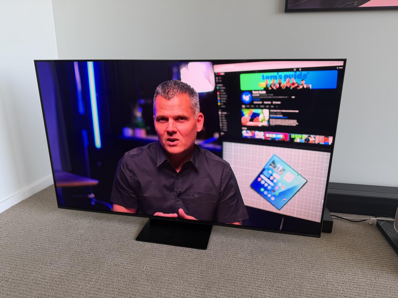 TCL 55 Inch Class QM7L Series | SQD-Mini-LED QLED Smart TV | 55QM7L, 2026 Model | 144Hz | Ultimate Color Ultra Brightness & Contrast | Google AI Bang & Olufsen | Voice Gaming Streaming Television customer photo 1