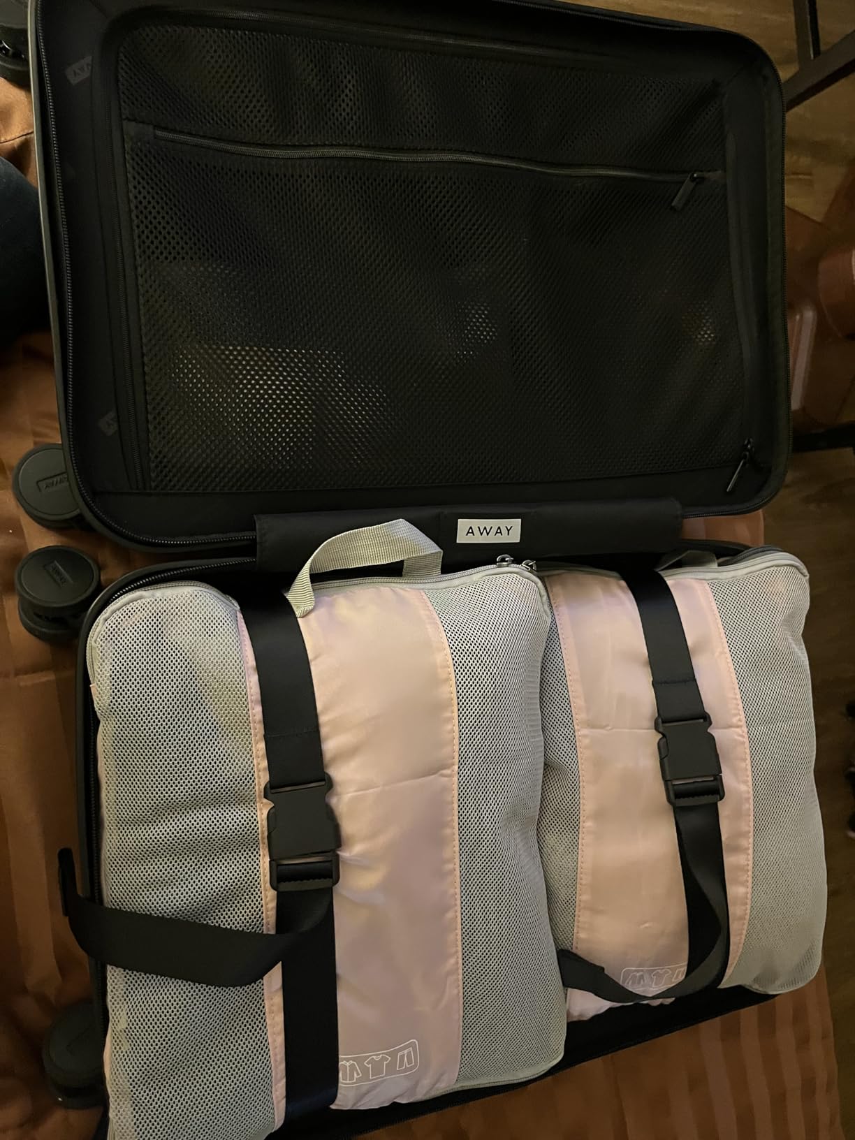 The Carry-On Luggage, 22-inch Lightweight Hardside Spinner Suitcase customer photo 1