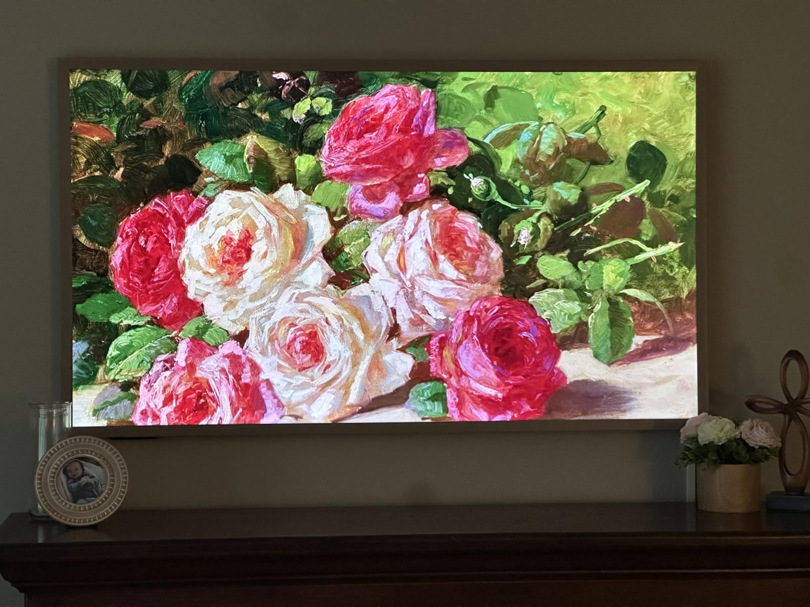 Hisense 75“ Hi-QLED S7 CanvasTV Series 4K UHD Google Smart Art TV (75S7SG, 2026 New) - 144Hz, Art Mode, Anti-Glare Panel, Dolby Vision HDR, Hi-Matte Display, Frame & UltraSlim Wall Mount Included customer photo 2