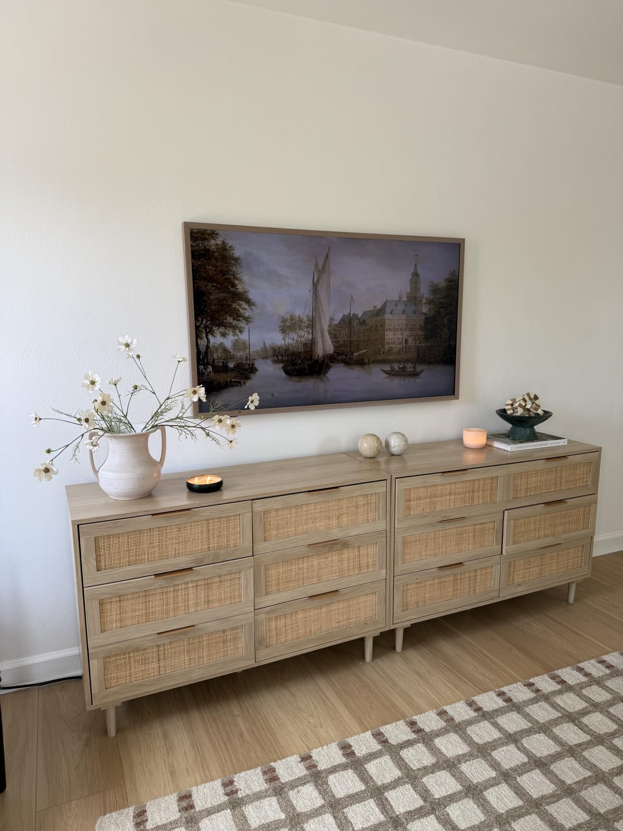 Hisense 50“ Hi-QLED S7 CanvasTV Series 4K UHD Google Smart Art TV (50S7SG, 2026 New) - Art Mode, Anti-Glare Panel, Dolby Vision HDR, Hi-Matte Display, Frame & UltraSlim Wall Mount Included customer photo 2