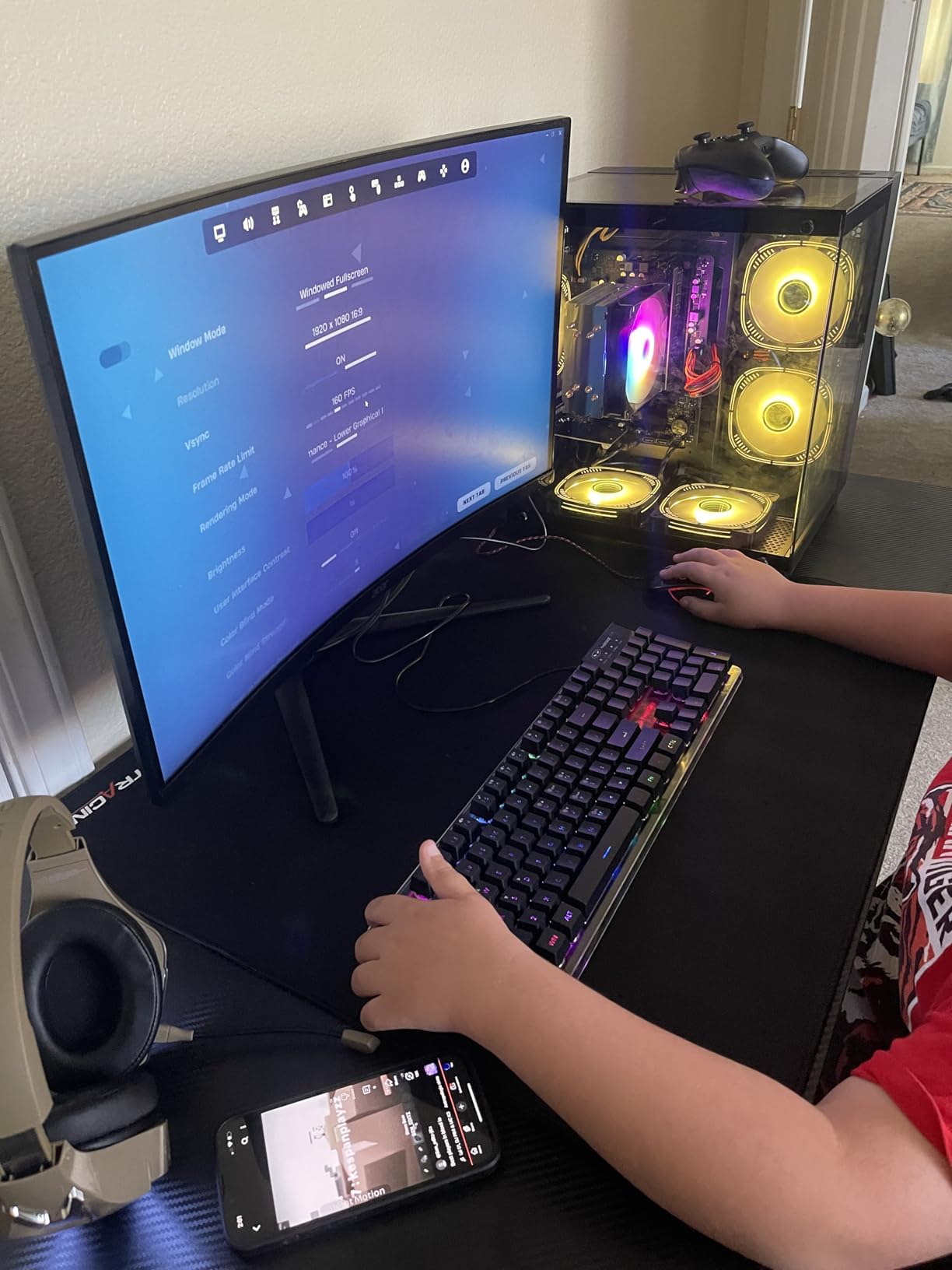 LXZ Gaming PC Desktop Ryzen 7 5700X | GeForce RTX 5060 8GB | 1TB SSD | 16GB DDR4 RAM | High-Performance PC for AAA Gaming, Streaming & Creative Work customer photo 1