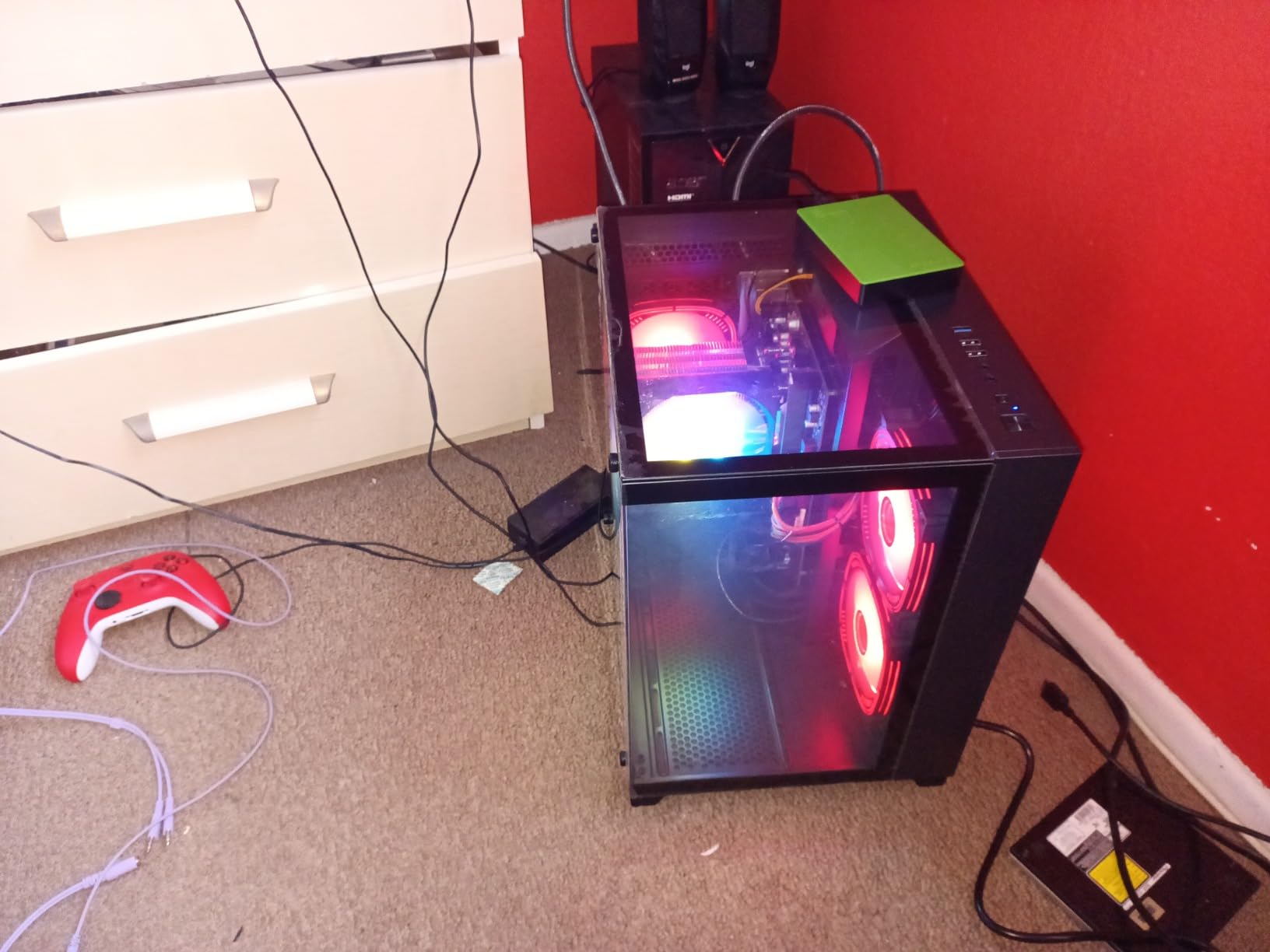 LXZ Gaming PC Desktop Ryzen 7 5700X | GeForce RTX 5060 8GB | 1TB SSD | 16GB DDR4 RAM | High-Performance PC for AAA Gaming, Streaming & Creative Work customer photo 2