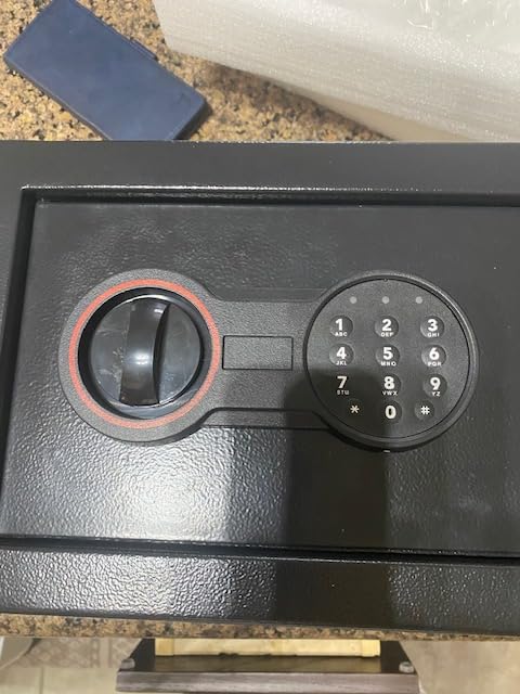 2.6 Cuft Biometric Drop Safe for Business, Anti-Theft Safe with Drop Slot | Commercial Safe with Fingerprint Digital Keypad and Spare Key, Depository Safe for Home Office Retail Store Mail Church customer photo 1