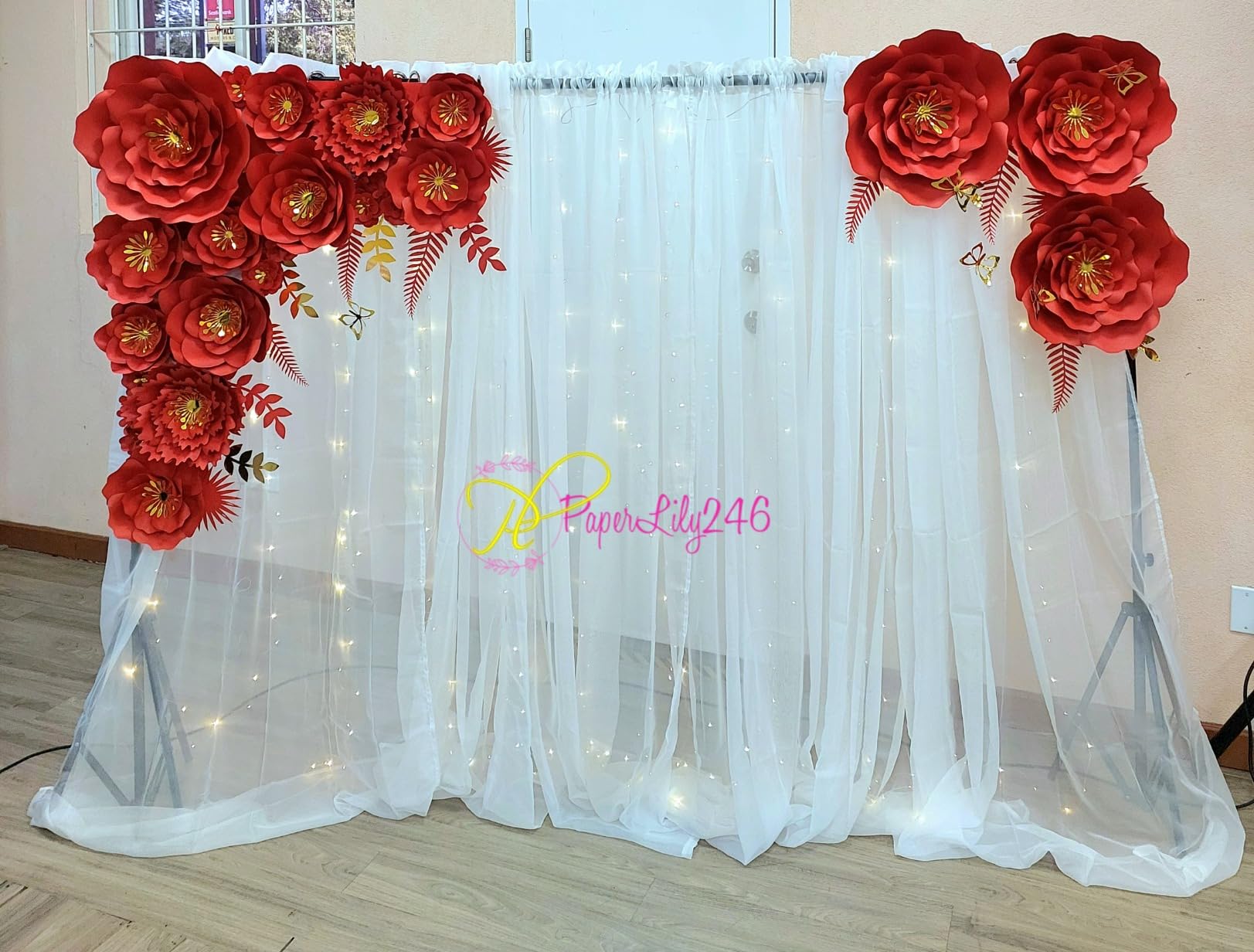 Backdrop Stand 10 x 8 Ft (WxH), 7 Widths Adjustable Background Stand customer photo 1
