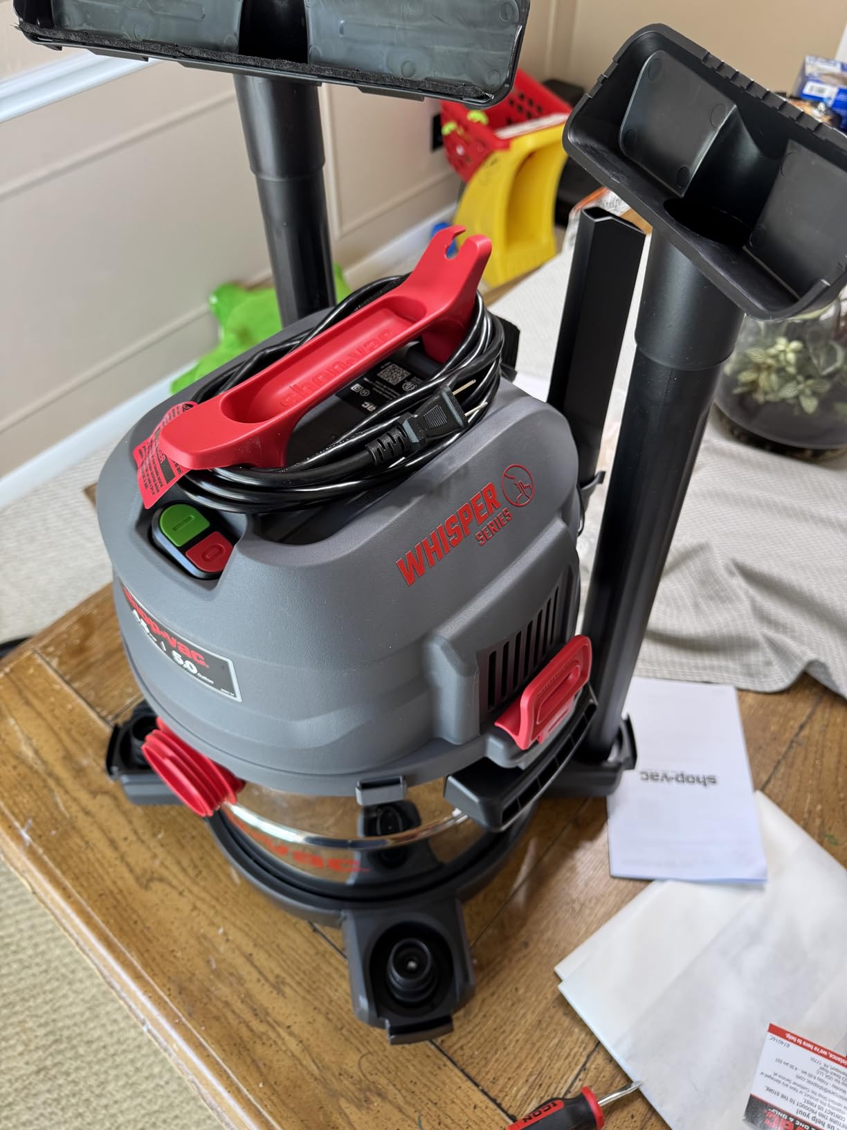 Shop-Vac 5 Gallon Ultra Quiet Shop Vacuum Wet and Dry, 4.5 Peak HP, 5430542 customer photo 1