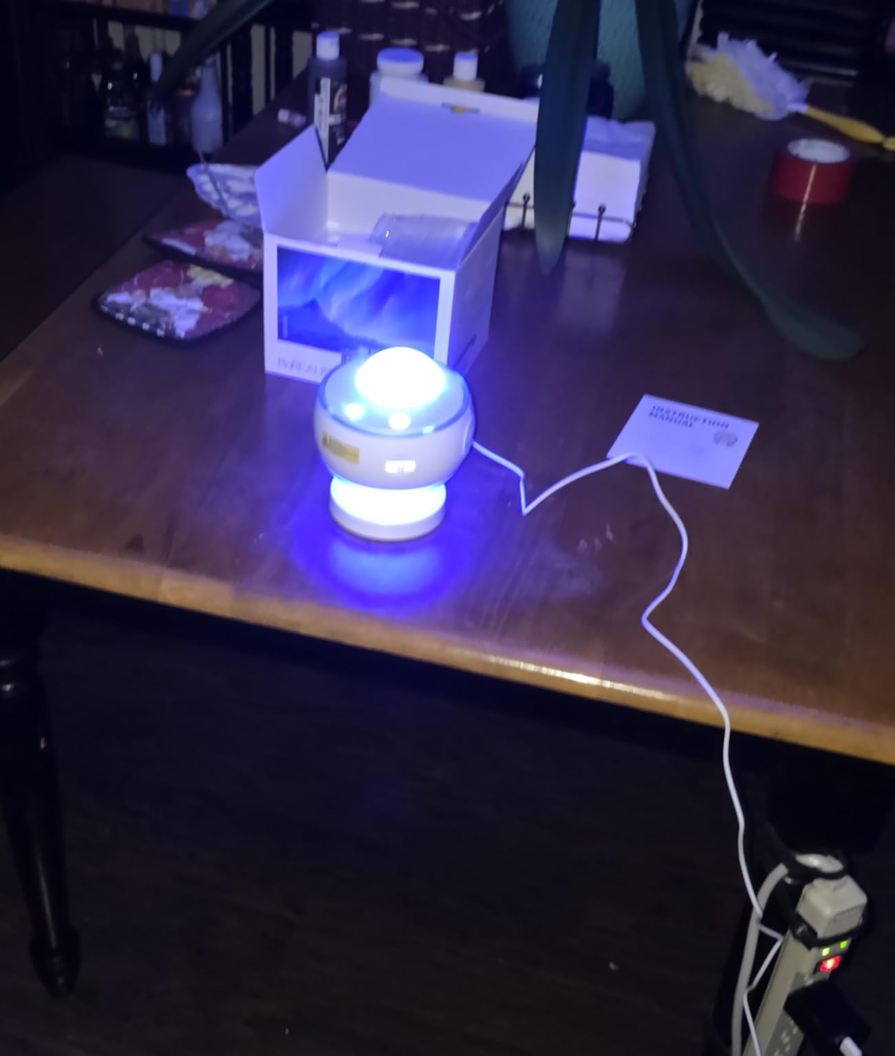 Galaxy Projector Sound Machine Aurora Night Light Projector with 30 Sounds,16 Colors Star Northern Lights Projector Bluetooth Speaker, Remote Timer Teen Gift Led Lights Mood Sensory Light for Autism customer photo 1