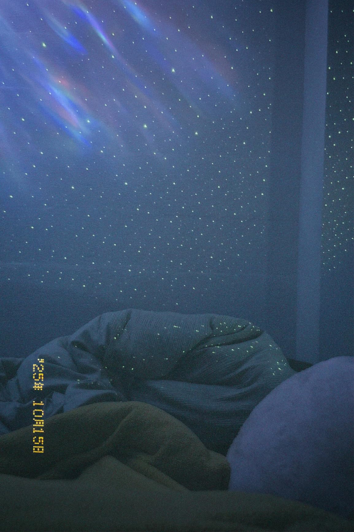 Galaxy Projector Sound Machine Aurora Night Light Projector with 30 Sounds,16 Colors Star Northern Lights Projector Bluetooth Speaker, Remote Timer Teen Gift Led Lights Mood Sensory Light for Autism customer photo 2
