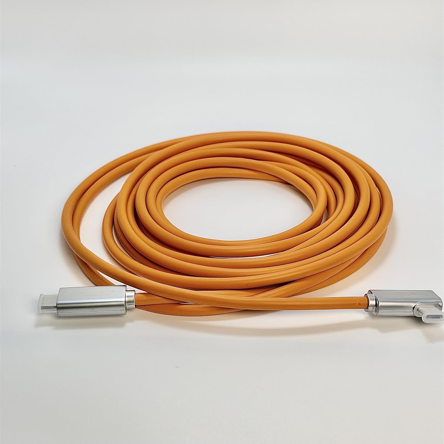 Fiber Optic USB C Tethering Cable 15 FT, 10Gbps 60W Right Angle Tether Cord customer photo 1