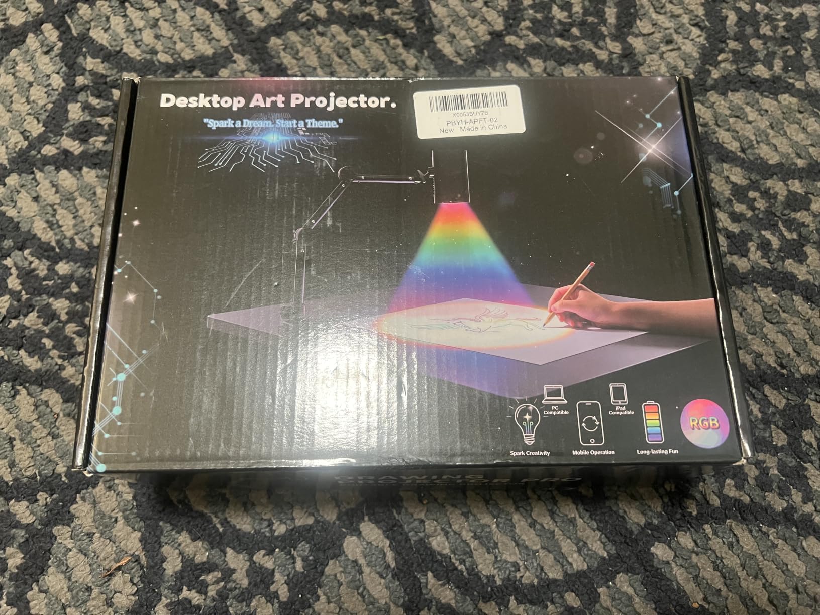 Art Projector for Tracing and Drawing - 5G WiFi & App-Free Web Control customer photo 1