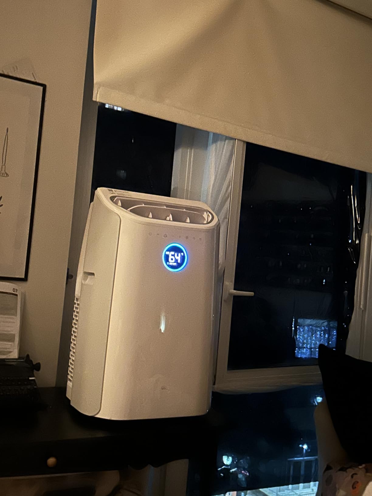 DREO Inverter Dual-Hose Portable Air Conditioners 740S, High Efficiency, 14000 BTU ASHRAE (10000 BTU DOE) 42dB Quiet Smart AC Unit, Drainage-Free, APP/Voice/Remote Control, for Bedroom & Large Room customer photo 2