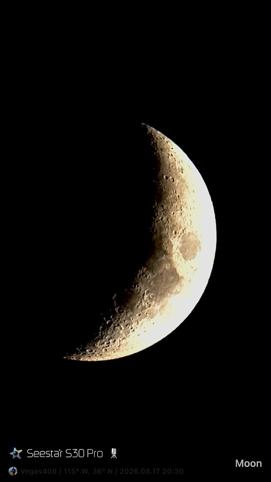 ZWO Seestar S30 Pro Smart Telescope, App-Controlled Astrophotography customer photo 1