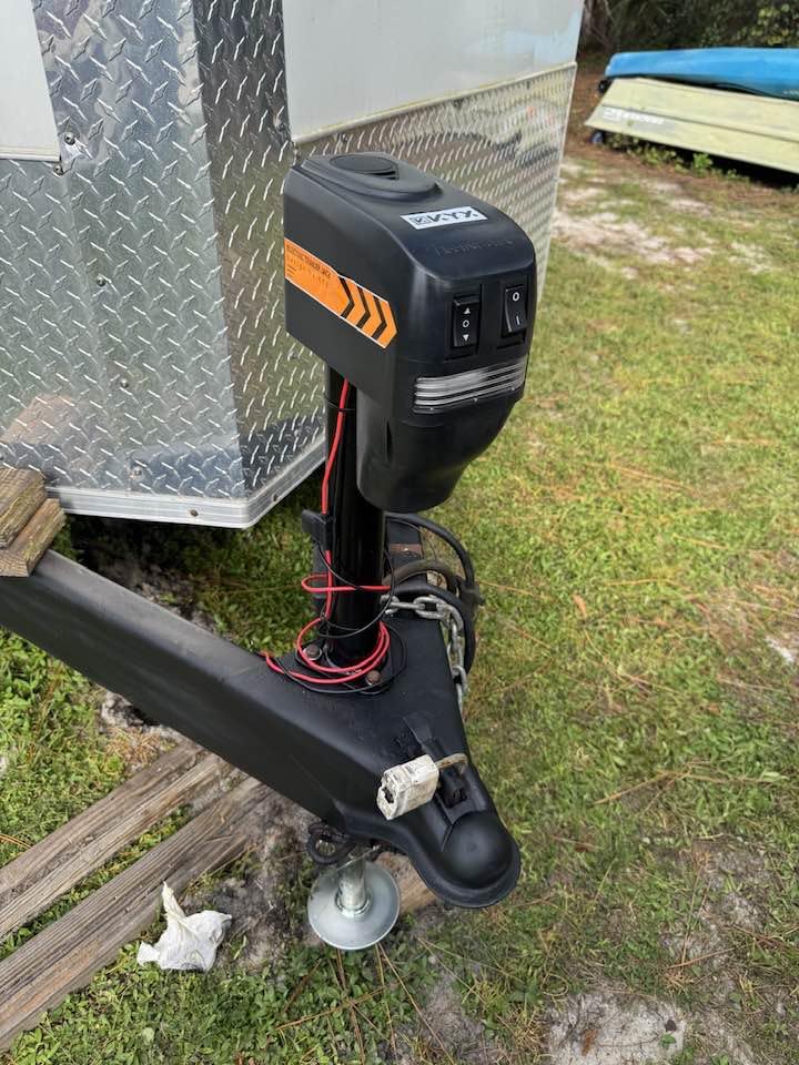 KYX Electric Trailer Jack 3500LBs, Elec A-Frame Tongue Jack with Cover customer photo 2