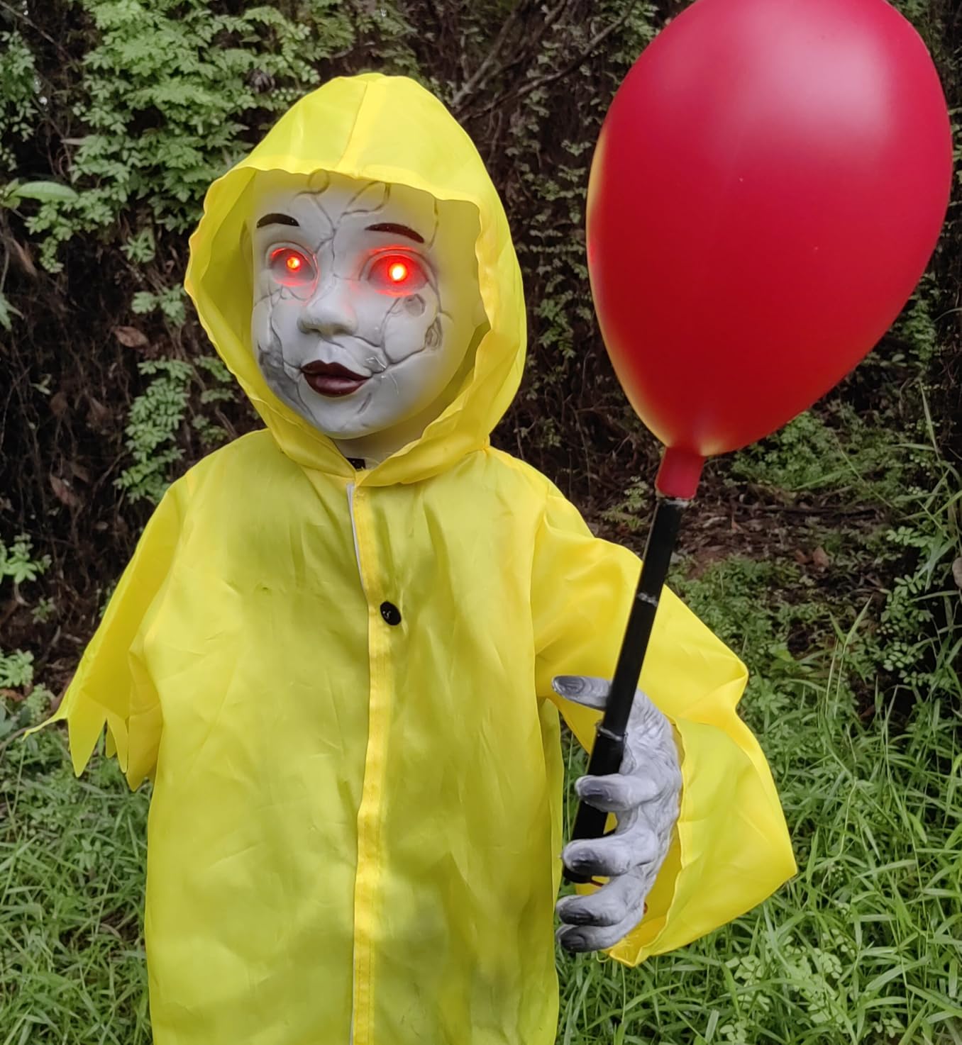 Halloween Decorations Outdoor - 12 Ft Animated Hovering Witch Animatronics | Sound & Touch Activated Sensor - Spooky Scary Decor customer photo 1